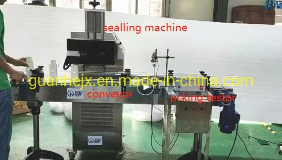 Auto Water Cool Electromagnetic Aluminum Foil Bottle Sealing Machine