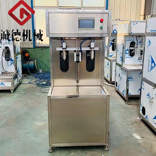 China Factory Direct Sale Semi-Automatic Cooking Oil Weigh Filling Machine