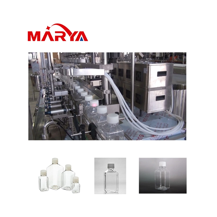 Single Head Stable Serum IV Infusion Aseptic Flowmeter Filling Capping Production Filling Machine with CE Certificate