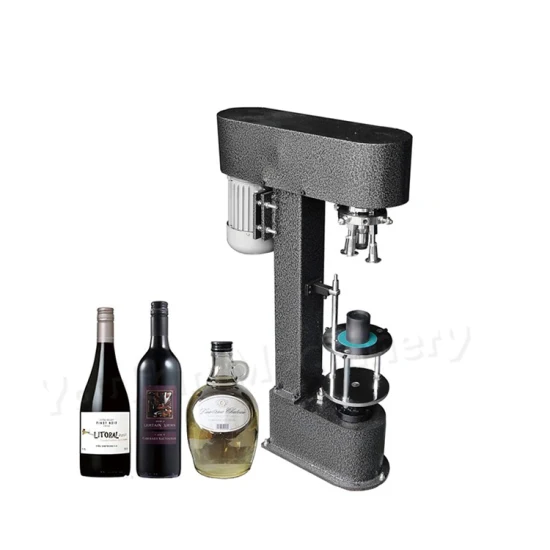 Dk-50 Liquor Bottle Cap Locker Olive Oil Whisky Metal Capper Verrouillage En Aluminium Couvercle D'étanchéité Capping Machine