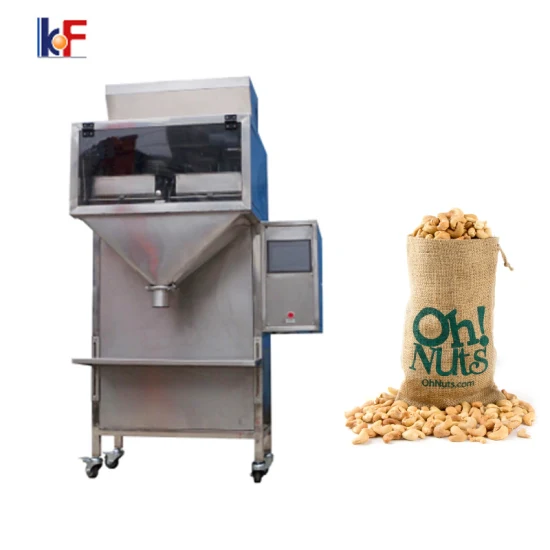 Machine de remplissage de pesage de grain de riz de haricots de noix de granule de fabrication de Kefai