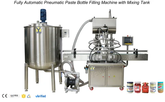 Machine de remplissage liquide de détergent de débitmètre entièrement automatique de haute qualité